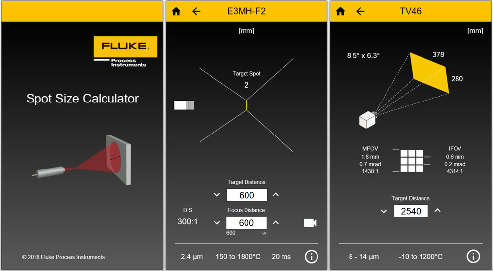 New Spot Size Calculator App